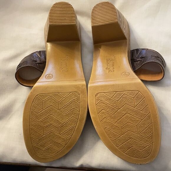 TSONGA PEWTER/BRONZE MULES.  LIGHTWEIGHT.  COMFY.  NEW - Picture 5 of 10